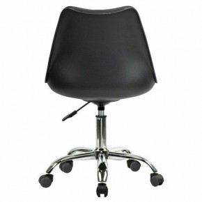 Кресло стул BRABIX "Eames MG-310 CH", хром, пластик черный, экокожа черная, 532925 в Перми - perm.mebel24.online | фото 4