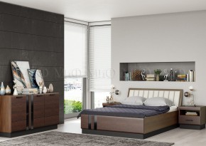 МАГНОЛИЯ Кровать 1600 с ортопедом (Дерево/орех) в Перми - perm.mebel24.online | фото 2