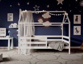 Кровать-домик 80*160 Белый в Перми - perm.mebel24.online | фото 2