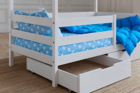 Кровать-домик 80*160 Белый в Перми - perm.mebel24.online | фото 5