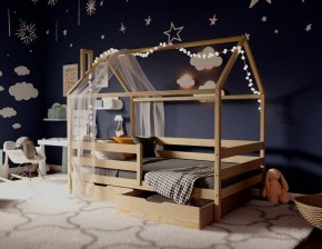 Кровать-домик 80*190 без покраски в Перми - perm.mebel24.online | фото