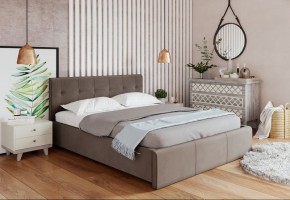 Кровать Изабелла с латами Newtone cacao 1400x2000 в Перми - perm.mebel24.online | фото 2