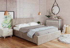 Кровать Изабелла с латами Newtone light beige 1600x2000 в Перми - perm.mebel24.online | фото 2