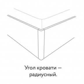 Кровать "Милана" с мягкой спинкой БЕЗ основания 1200х2000 в Перми - perm.mebel24.online | фото 3