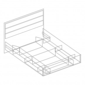 Кровать "Милана" с мягкой спинкой БЕЗ основания 1200х2000 в Перми - perm.mebel24.online | фото 4
