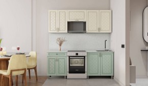 Кухня Версаль 2м Айвори/Васаби Готовое решение в Перми - perm.mebel24.online | фото 2