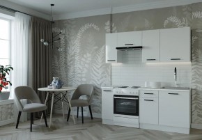 Кухонный гарнитур Белый Глянец 1800 (Стол. 38мм) в Перми - perm.mebel24.online | фото