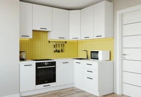 Кухонный гарнитур Белый Глянец 2200*1600 h950 (Стол. 26мм) в Перми - perm.mebel24.online | фото