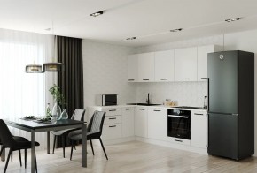 Кухонный гарнитур Белый Глянец 2600*1600 (Стол. 26мм) в Перми - perm.mebel24.online | фото