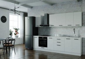 Кухонный гарнитур Белый Глянец 2800 (Стол. 38мм) в Перми - perm.mebel24.online | фото 1