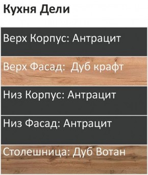 Кухонный гарнитур Дели 2000 (Стол. 26мм) в Перми - perm.mebel24.online | фото 3