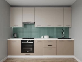 Кухонный гарнитур Каппучино 3000 h950 (Стол. 38мм) в Перми - perm.mebel24.online | фото