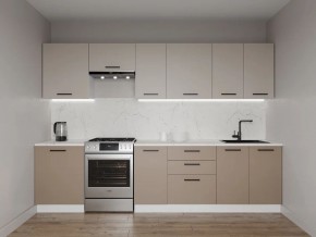 Кухонный гарнитур Каппучино 3000 (Стол. 26мм) в Перми - perm.mebel24.online | фото