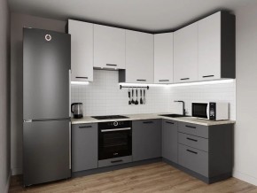 Кухонный гарнитур Меренга 2200*1600 h950 (Стол. 38мм) в Перми - perm.mebel24.online | фото 1