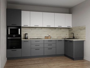 Кухонный гарнитур Меренга 3200*1400 (Стол. 38 мм) в Перми - perm.mebel24.online | фото 1