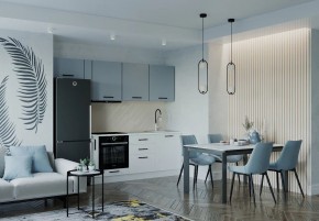 Кухонный гарнитур Ниагара 2550 (Стол. 26мм) в Перми - perm.mebel24.online | фото 1