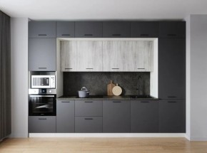 Кухонный гарнитур Санторини 3400 (Стол. 38мм) в Перми - perm.mebel24.online | фото 1
