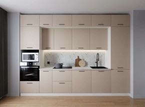 Кухонный гарнитур Шампань 3400 (Стол. 38мм) в Перми - perm.mebel24.online | фото 1
