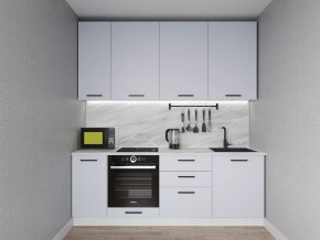 Кухонный гарнитур Смоки 2200 h950 (Стол. 38 мм) в Перми - perm.mebel24.online | фото