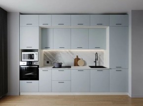 Кухонный гарнитур Смоки 3400 (Стол. 38мм) в Перми - perm.mebel24.online | фото 1