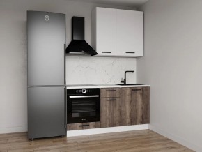 Кухонный гарнитур Старое Дерево 1600 h950 (Стол. 26мм) в Перми - perm.mebel24.online | фото 1