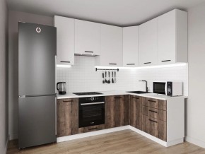 Кухонный гарнитур Старое Дерево 2200*1600 h950 (Стол. 26мм) в Перми - perm.mebel24.online | фото 1