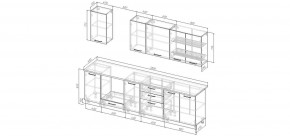 Кухонный гарнитур Старое Дерево 2800 (Стол. 38мм) в Перми - perm.mebel24.online | фото 2