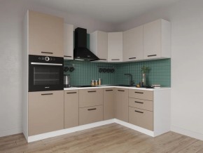 Кухонный гарнитур угловой Каппучино 2400*1600 (Стол. 26мм) в Перми - perm.mebel24.online | фото 1
