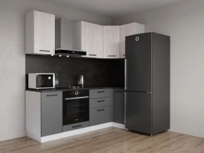 Кухонный гарнитур угловой Санторини 2200*1000 (Стол. 26мм) в Перми - perm.mebel24.online | фото 1