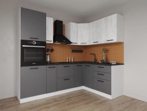 Кухонный гарнитур угловой Санторини 2400*1600 (Стол. 38мм) в Перми - perm.mebel24.online | фото 1