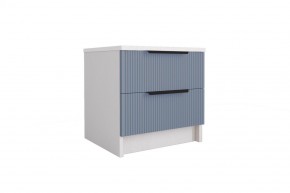 ЛАВИС ТД 400.1 Тумба (белый/лазурь софт/ручка черная) в Перми - perm.mebel24.online | фото