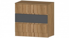 ЛЕНОРА Комод 3 ящика (графит) в Перми - perm.mebel24.online | фото