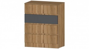 ЛЕНОРА Комод 4 ящика (графит) в Перми - perm.mebel24.online | фото