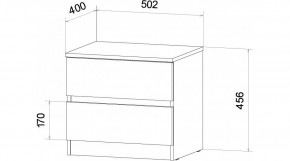 ЛЕНОРА Спальный гарнитур (модульный) графит в Перми - perm.mebel24.online | фото 7