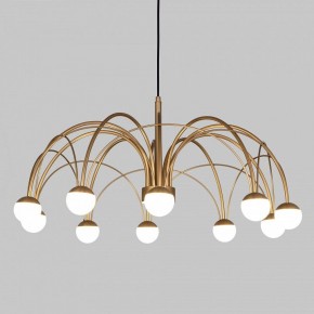 Люстра на штанге Eurosvet Ragno 90030/10 LED золото в Перми - perm.mebel24.online | фото 4