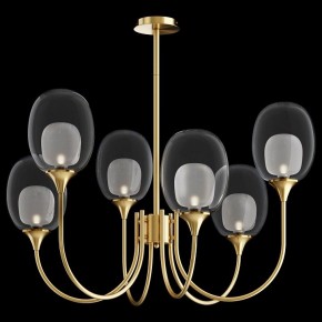 Люстра на штанге Maytoni Aura MOD016PL-06BS в Перми - perm.mebel24.online | фото 2