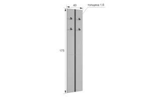 МЕБЕЛЬСОН К29 Прихожая (кашемир) в Перми - perm.mebel24.online | фото 2