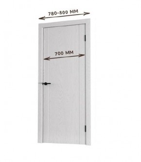 Межкомнатная дверь Bolivar Каньон браун (комплект) 700 в Перми - perm.mebel24.online | фото