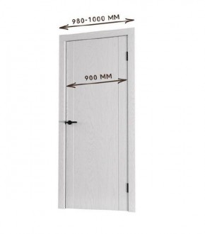 Межкомнатная дверь Bolivar Каньон браун (комплект) 900 в Перми - perm.mebel24.online | фото