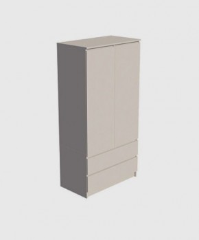 МОРИ МШ 900.1 Шкаф с 2-мя дв. и 2-мя ящ. (Сатин) в Перми - perm.mebel24.online | фото 2