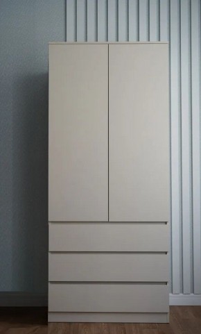 МОРИ МШ 900.2 Шкаф с 2-мя дв. и 3-мя ящ. ВЫСОКИЙ (Сатин) в Перми - perm.mebel24.online | фото 1