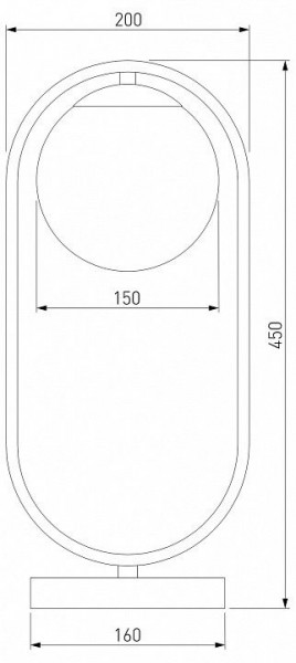 Настольная лампа декоративная Eurosvet Ringo 01138/1 золото в Перми - perm.mebel24.online | фото 3