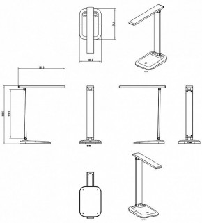 Настольная лампа офисная Arte Lamp London A5124LT-1BK в Перми - perm.mebel24.online | фото 2