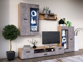 Нэнси New Полка навесная (ЛДСП) Сонома в Перми - perm.mebel24.online | фото 2