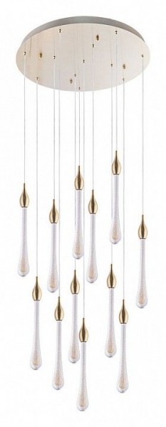 Подвесная люстра Arte Lamp Raindrop A1803LM-36PB в Перми - perm.mebel24.online | фото