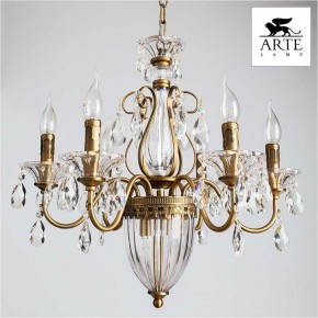 Подвесная люстра Arte Lamp Schelenberg A4410LM-6-2SR в Перми - perm.mebel24.online | фото 2