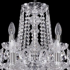 Подвесная люстра Bohemia Ivele Crystal 1402 1402/12+6/300/2d/Ni в Перми - perm.mebel24.online | фото 4