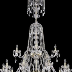 Подвесная люстра Bohemia Ivele Crystal 1402 1402/20+10+5/530/XL-206/3d/G в Перми - perm.mebel24.online | фото 3