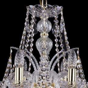 Подвесная люстра Bohemia Ivele Crystal 1411 1411/10/240/G в Перми - perm.mebel24.online | фото 4