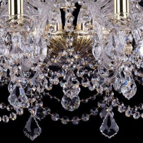 Подвесная люстра Bohemia Ivele Crystal 1411 1411/10+5/240/G/Leafs в Перми - perm.mebel24.online | фото 3
